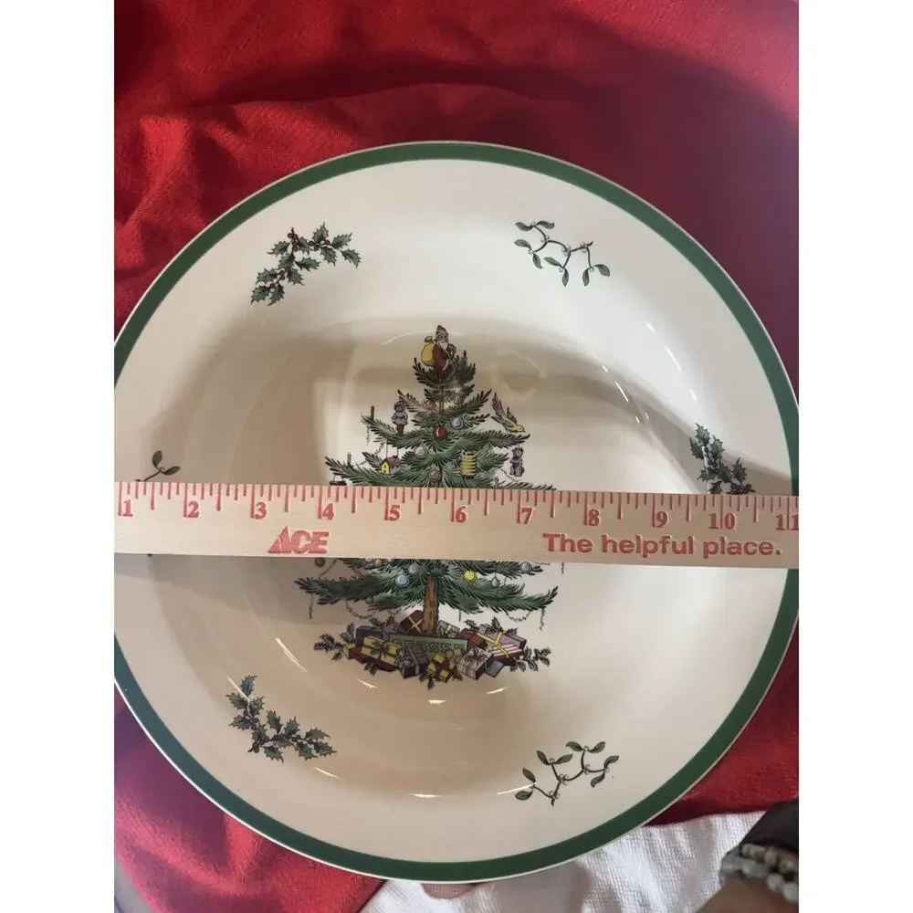 Vintage Spode Christmas Tree 11